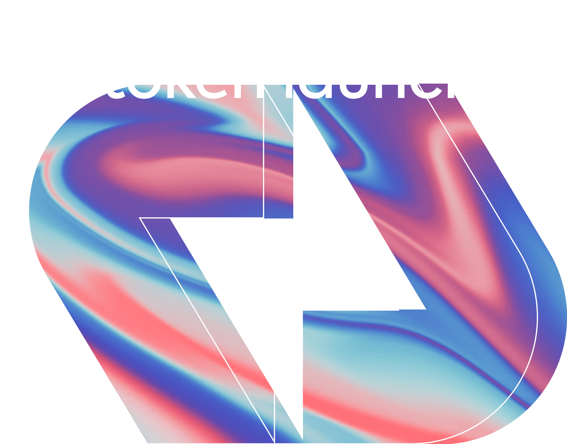 Stylized PROOF logo with "Seamless code-free token launch text"